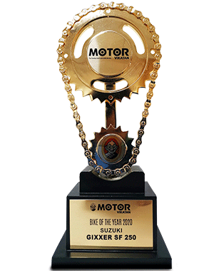 Motor Vikatan Award - Suzuki Gixxer SF 250 won Bike of the Year 2020